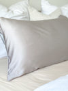 100% Silk Pillow Cases with Cotton Underside