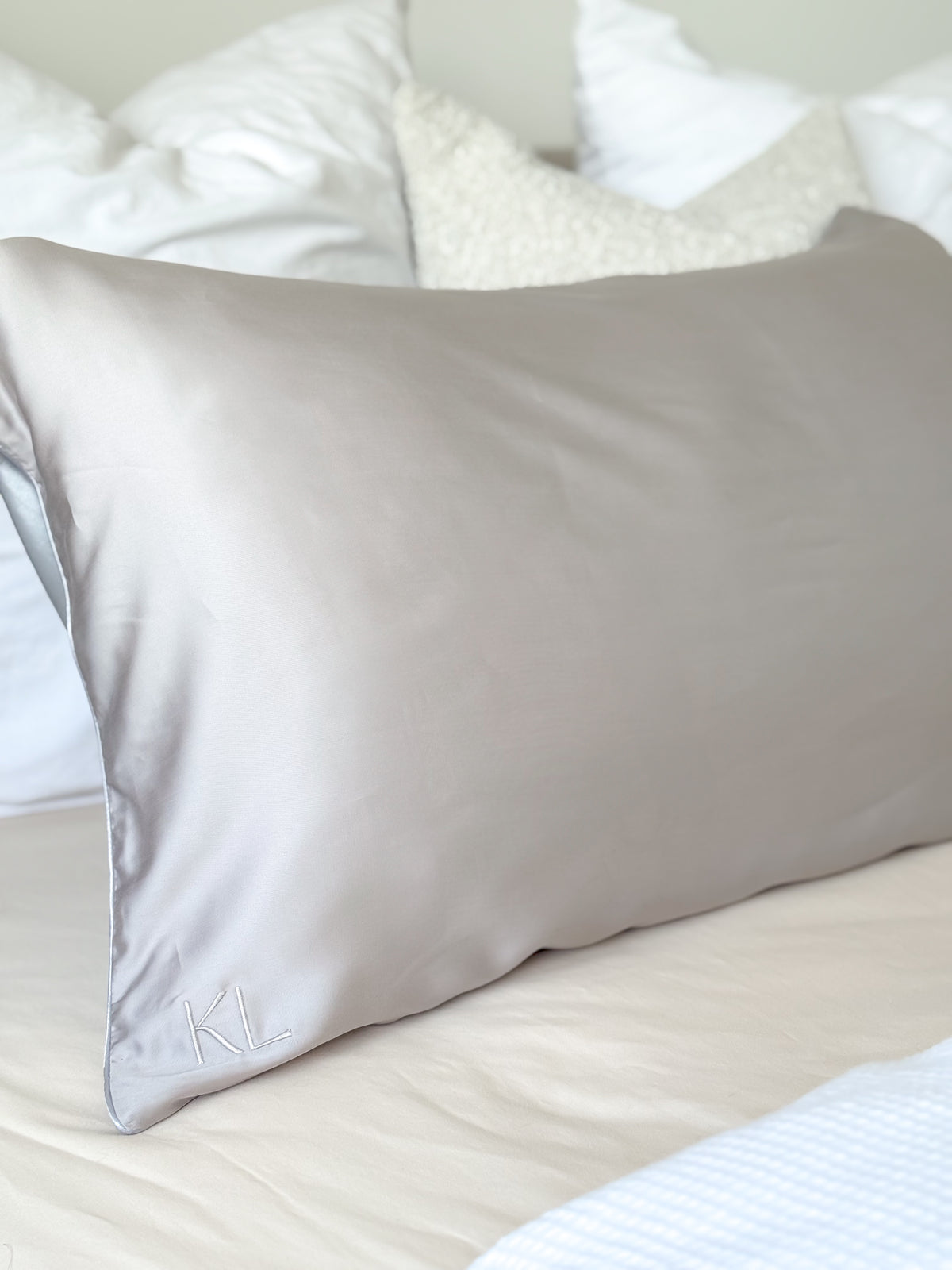 100% Silk Pillow Cases with Cotton Underside