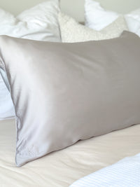 100% Silk Pillow Cases with Cotton Underside