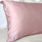 100% Silk Pillow Cases with Cotton Underside